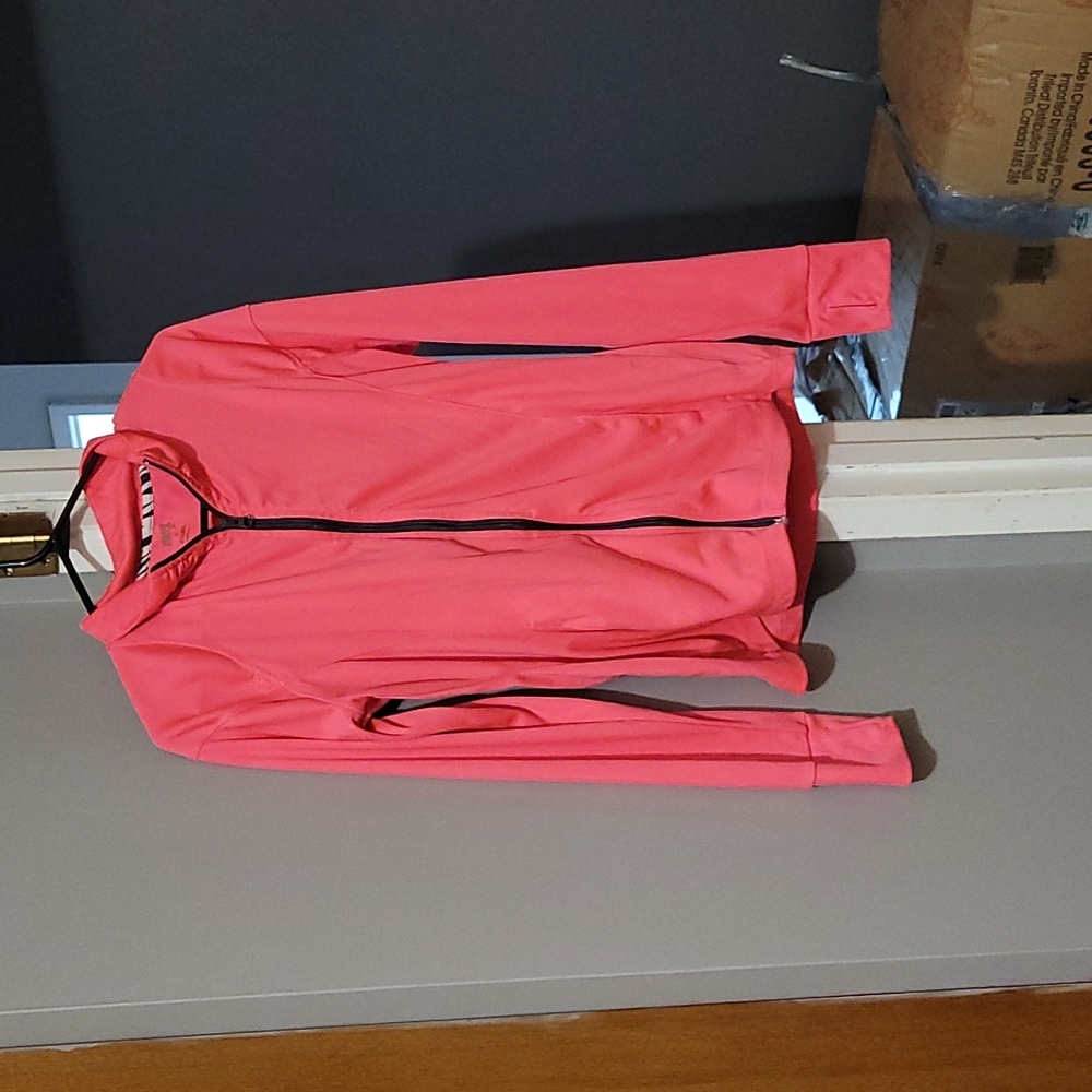 Pink Soffe XL Zip Up Hoodie